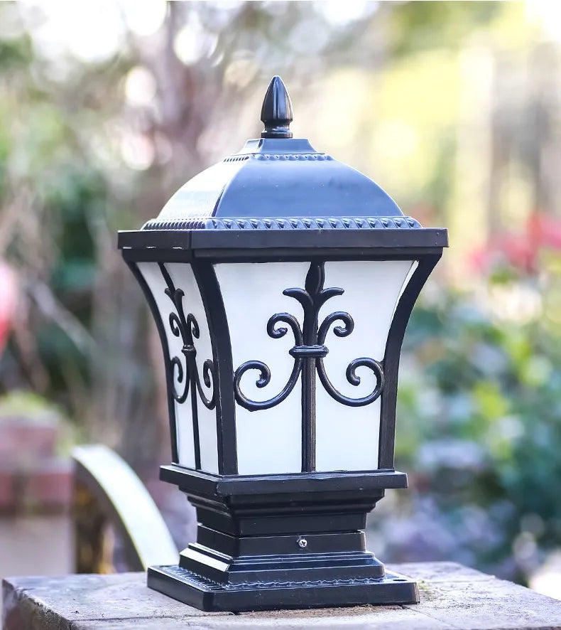 Uae Product Hub European Garden Lights, Gate Pillar Lights