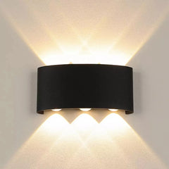 Nordic Wall Lamp Ip65 Led Aluminum Outdoor Up Down wall lights Modern For Home Stairs Bedroom Bedside Bathroom Lighting