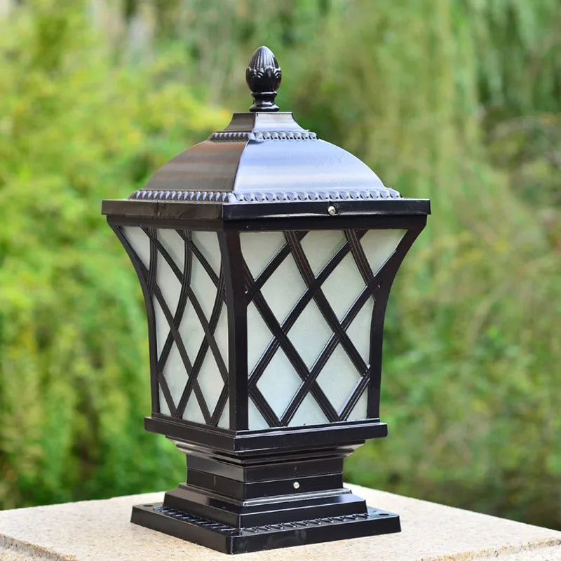 Uae Product Hub European Garden Lights, Gate Pillar Lights