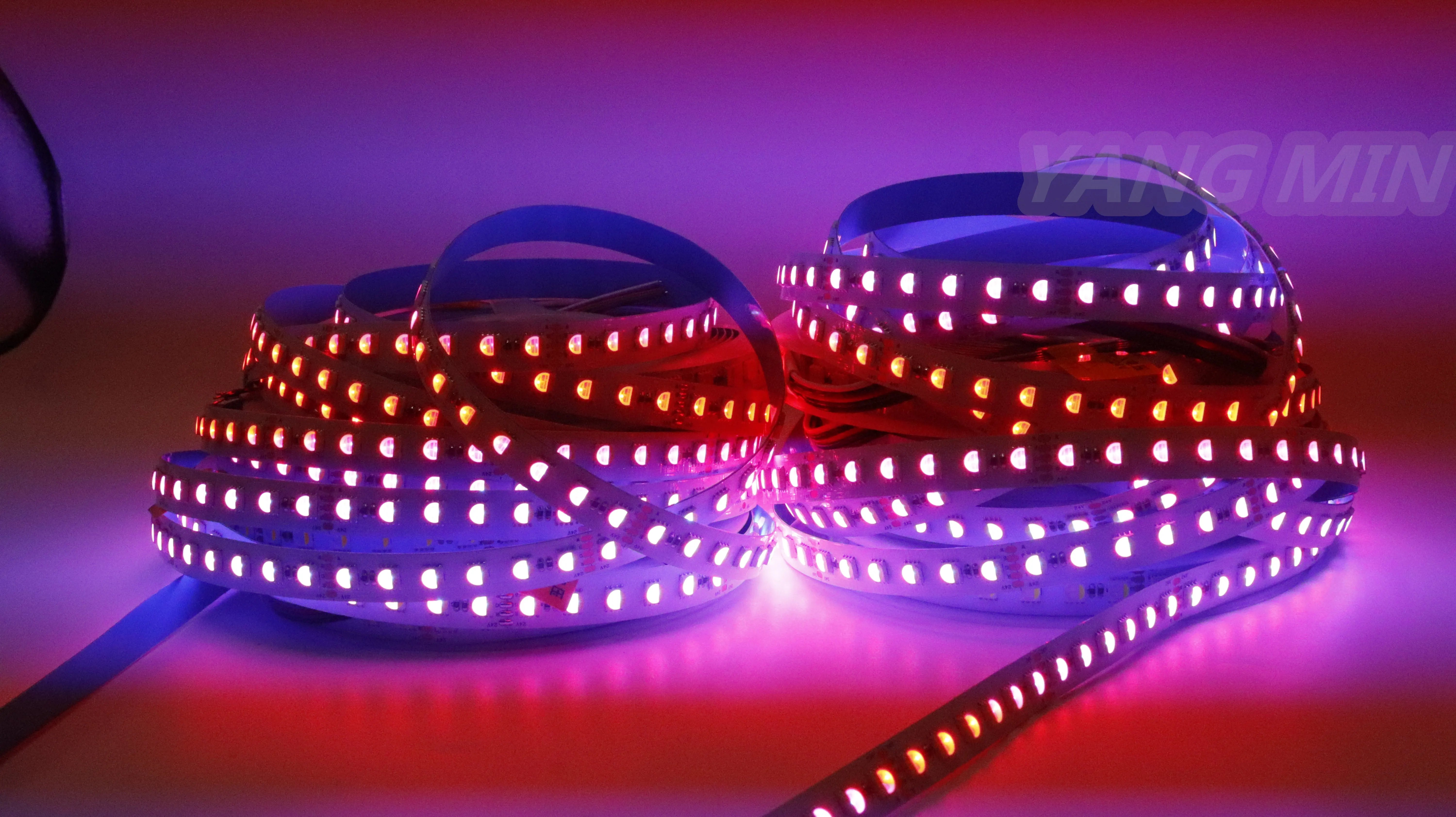 24V Led Strip Rgbw Smd5050 4In1 96Led 12Mm Adjustable Led Strip Christmas Led Strip Color Changing Led Light Flex Led Light