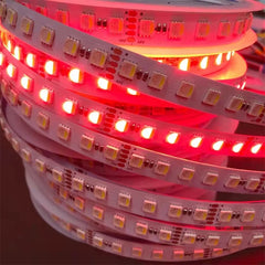 24V Led Strip Rgbw Smd5050 4In1 96Led 12Mm Adjustable Led Strip Christmas Led Strip Color Changing Led Light Flex Led Light