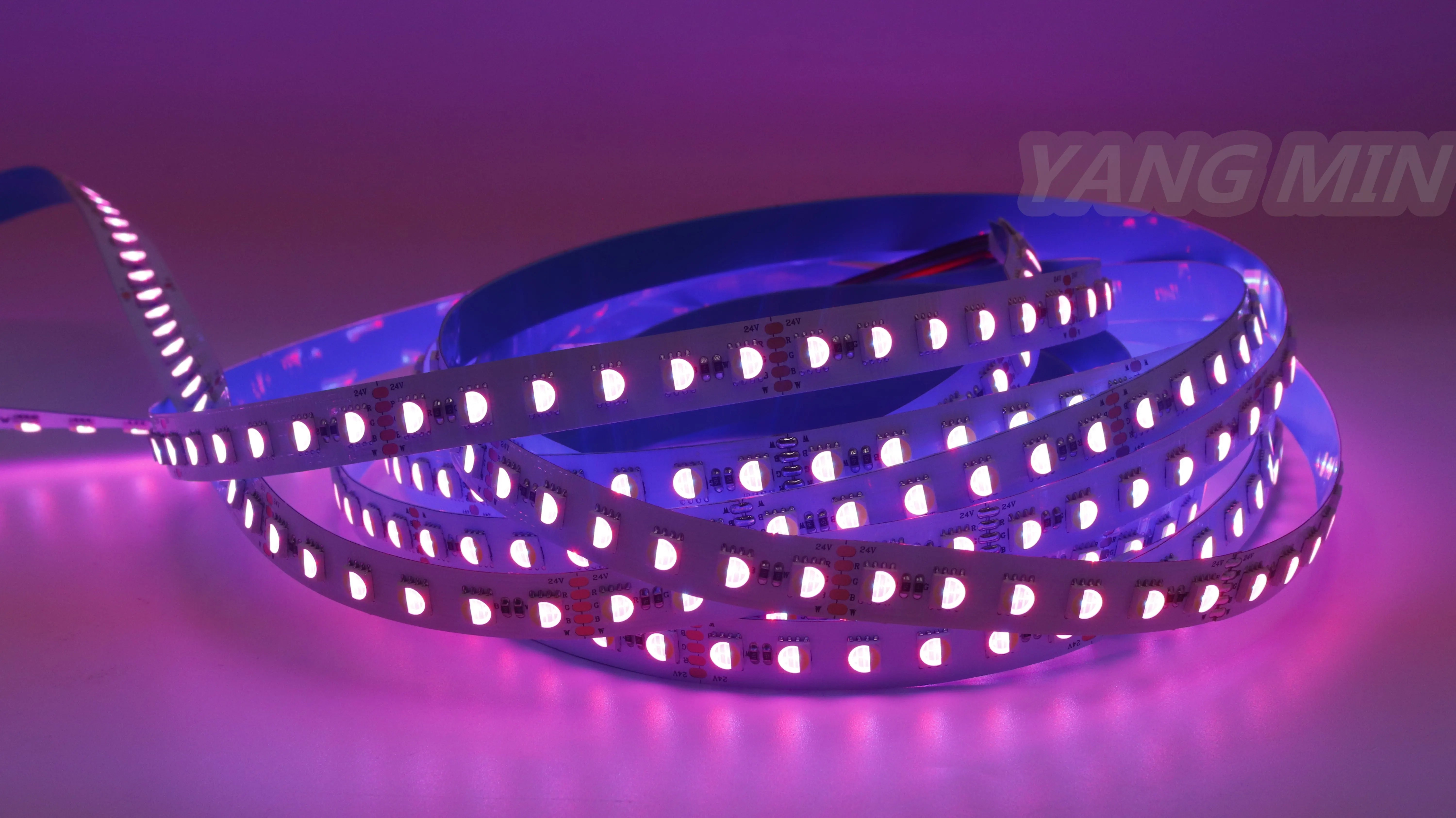 24V Led Strip Rgbw Smd5050 4In1 96Led 12Mm Adjustable Led Strip Christmas Led Strip Color Changing Led Light Flex Led Light