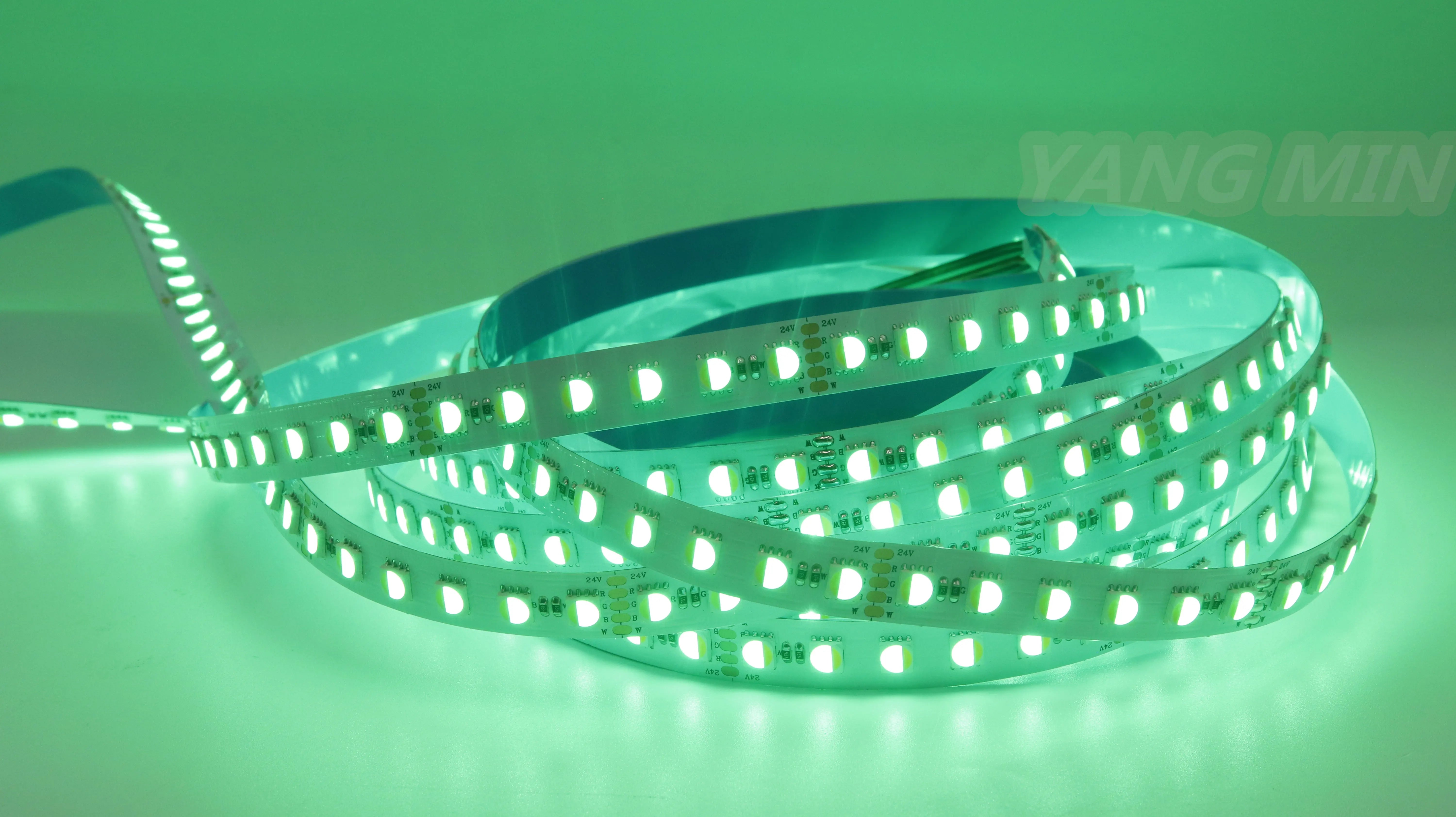 24V Led Strip Rgbw Smd5050 4In1 96Led 12Mm Adjustable Led Strip Christmas Led Strip Color Changing Led Light Flex Led Light